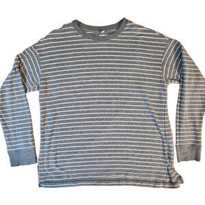Like New Womans Uniqlo Long Sleeve Stripe Top Size M Medium